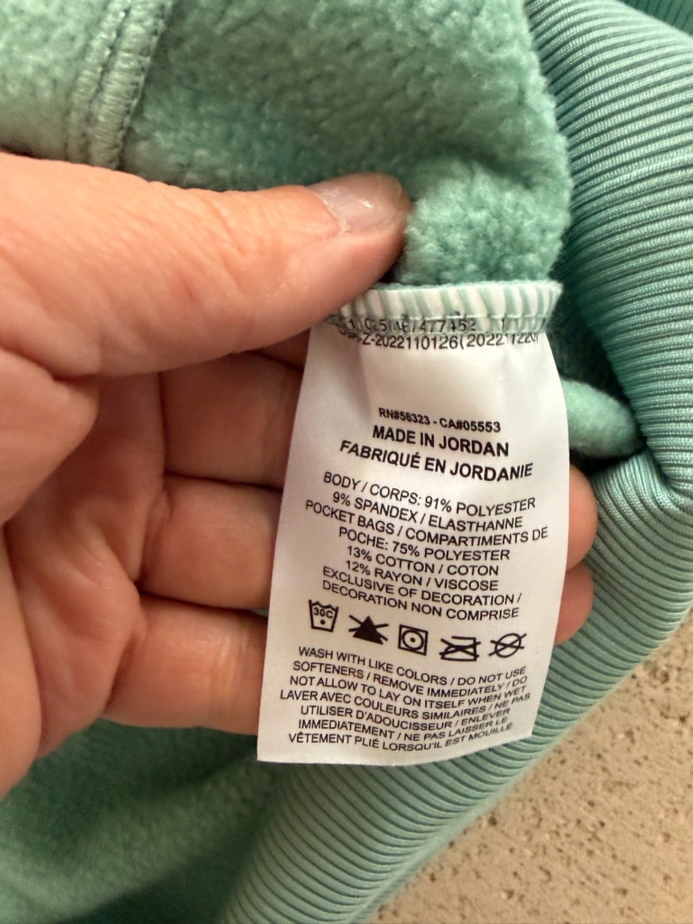 Nike Women's Hoodie Teal Blue Pullover - Picture 6 of 7